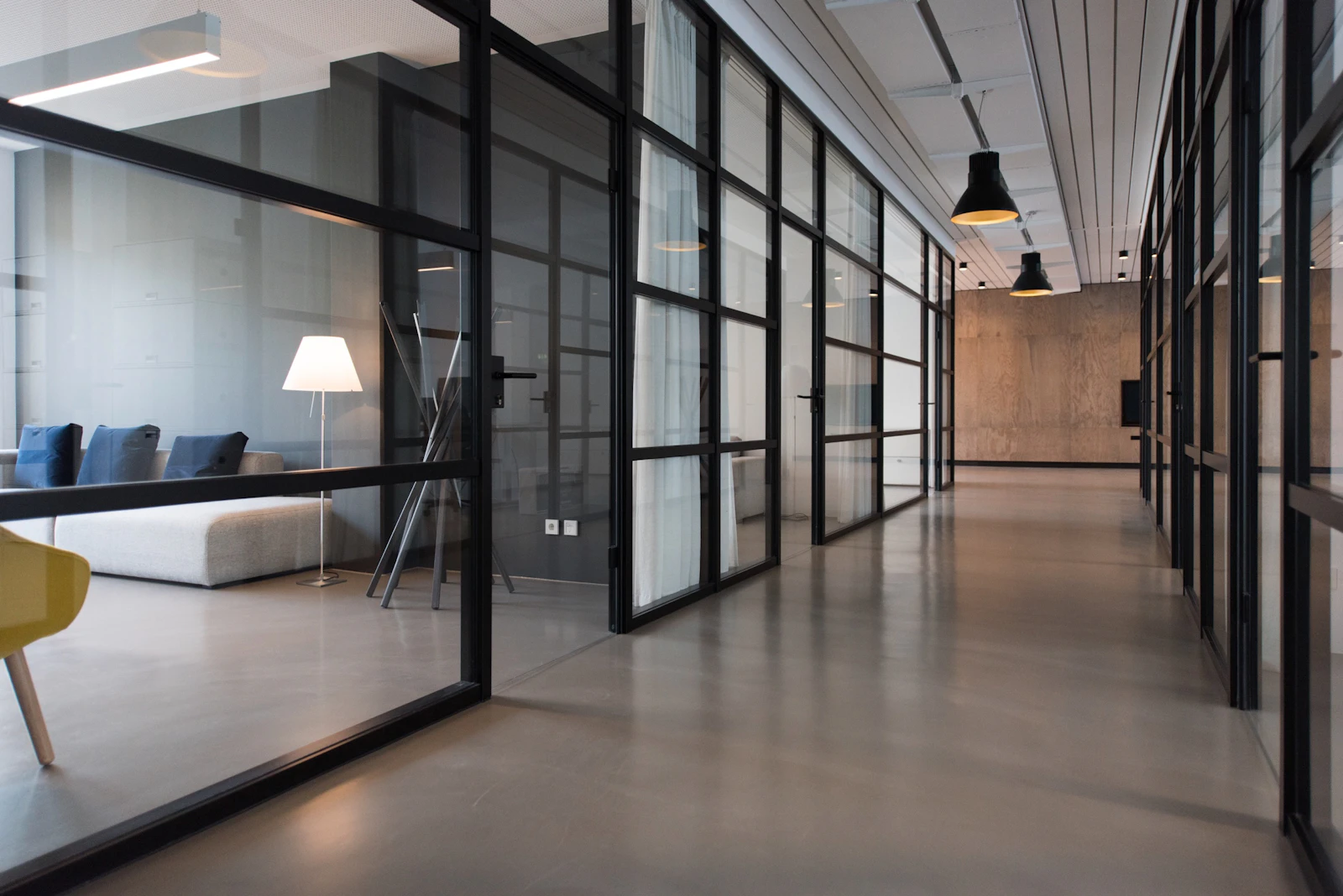 Focused rhythm interior design editorial image